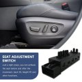 Power Seat Switch Compatible For Chevy G M C Acadia 2017 2018 Replaces Part Number 25974714 12451497 15295258 96477909 1s12377