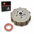 Moto1988 Clutch Center Inner Hub Pressure Plate Friction Plates Kit For Honda 400ex Trx400ex Sportrax 400 1999 2000 2001 2002