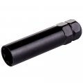 Ocpty Lug Nuts 24pcs Inches Tall 14x1 5 Black Spline Tuner Racing With 2 Keys Fits Ford Cadillac Chevy Gmc Hummer Jeep For
