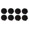 8x Wheel Tire Caps Air Valve Stem Cover Atv Utv Truck Car Punisher Skull Black White