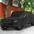 X Autohaux Truck Car Cover For Jeep Gladiator Jt 2020 2021 2022 Outdoor Waterproof Sun Rain Dust Wind Snow Protection Black