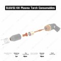Plaxcon Sl60 Sl100 9-8215 9-8211 9-8218 Plasma Electrode 80a Tip Shield Cup Fit Thermal Dynamics Cutmaster 52 Consumables 21pcs