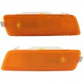 2005-2010 Volkswagen Jetta Pair Driver And Passenger Side Turn Signal Side Marker Light Lensnd Housing Only Vw2530108 Vw2531108 