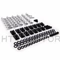 Silver Round Normal Fairing Bolts Screw Kit For 2002 2003 Yzf R1 Yzf-r1 Billet Aluminum Hardware Set 
