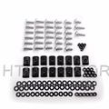 Silver Round Normal Fairing Bolts Screw Kit For 2002 2003 Yzf R1 Yzf-r1 Billet Aluminum Hardware Set