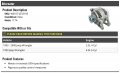 Alternator 117 Amp Compatible With 1999-2000 Jeep Wrangler