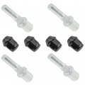 Caltric Front And Rear Wheel Nut Bolts Compatible With Can-am Outlander Max 1000r Efi 2018 Qty 4