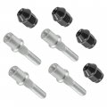 Caltric Front And Rear Wheel Nut Bolts Compatible With Can-am Outlander Max 1000r Efi 2018 Qty 4