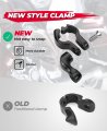 Adjustable Motorcycle Highway Pegs With Flip Out Heel Rests For 1 25 In Engine Guard Fits Road Street Glide Sportster King