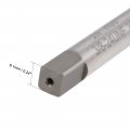 Uxcell Machine Tap 3 8-24 Unf Thread H2 High Speed Steel Screw Taps Threading Tapping Tool 2pcs