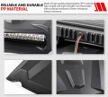 Sautvs Sport Hood Scoop With Led Spotlight For Polaris General 1000 Xp 16-24 Auxiliary Light Kit 4 Xp 4 2016-2018 Accessories