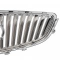 G-plus Front Bumper Upper Grille Assembly Chrome Compatible With 2012-2017 Buick Verano 20984572 23172630 23274652