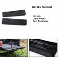 Waltyotur 2 X Black Flex Step Side Tailgate Protector Molding Trim Pad Replacement For 2009-2014 F-150 9l3z9941019aa