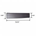 Waltyotur 2 X Black Flex Step Side Tailgate Protector Molding Trim Pad Replacement For 2009-2014 F-150 9l3z9941019aa