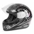 Tcmt Adult Full Face Scooter Street Dirt Bike Atv Motocross Motorcycle Helmet With Open Sun Shield Dot
