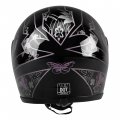 Tcmt Adult Full Face Scooter Street Dirt Bike Atv Motocross Motorcycle Helmet With Open Sun Shield Dot
