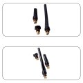 67 Pcs Tig Welding Torch Kit Alumina Nozzle Collets Stubby Gas Lens Fittings Fit For Wp-17 18 26