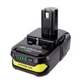2 Pack 18v P102 Batteries Masione 2000mah Lithium Battery For Ryobi One Cordless Power Tools P104 P105 P103 P107 P108 