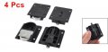Uxcell 2 Sets Black Plastic Housing Furniture Closet Cupboard Door Roller Wheel