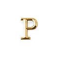 Monogram Letter L Door Knocker Brass 