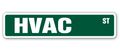 Hvac Street Sign High Voltage Air Conditioning Ac Repiar Fix Industrial Building 