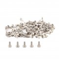Qanyegn 100pcs Ss304 Stainless Steel Screws Head Hex Socket Bolts Fastener Slotted Drive Pan Screw Used In Home M3 6