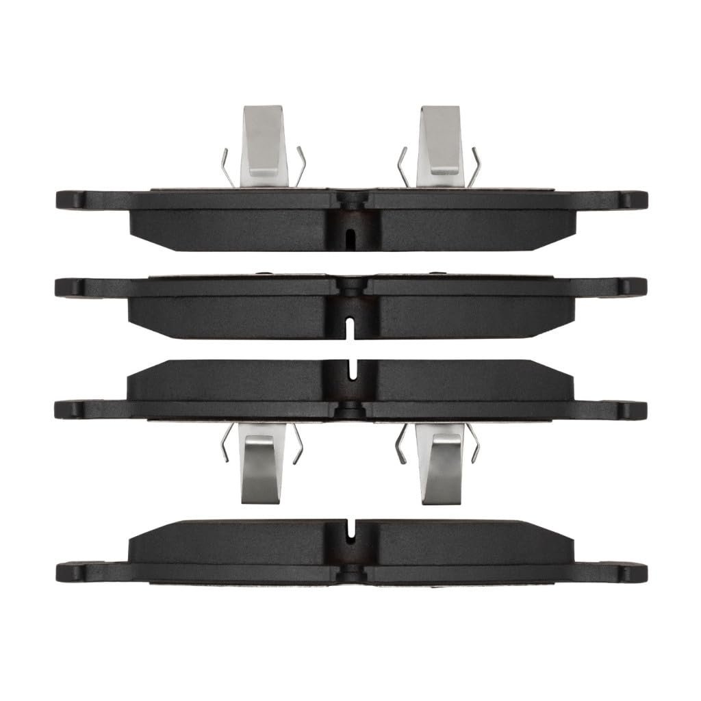 Front Brake Pads For Chrysler Crossfire 2005 2006 Low Metallic Friction Electronic Wear Sensor 2 89 In Outer Pad Height 5000