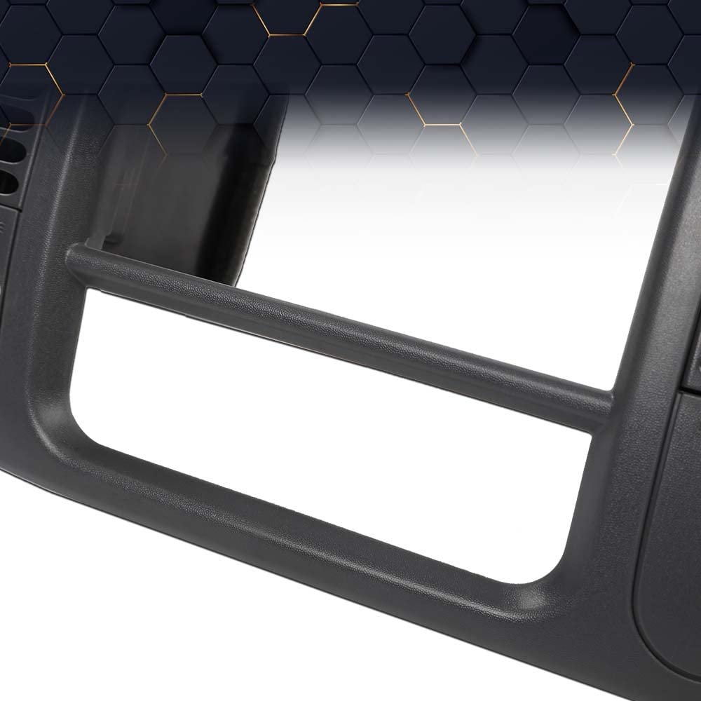 Center Dash Panel Bezel For 2000 2001 2002 2003 Ford F150 2000-2002 Expedition Grey