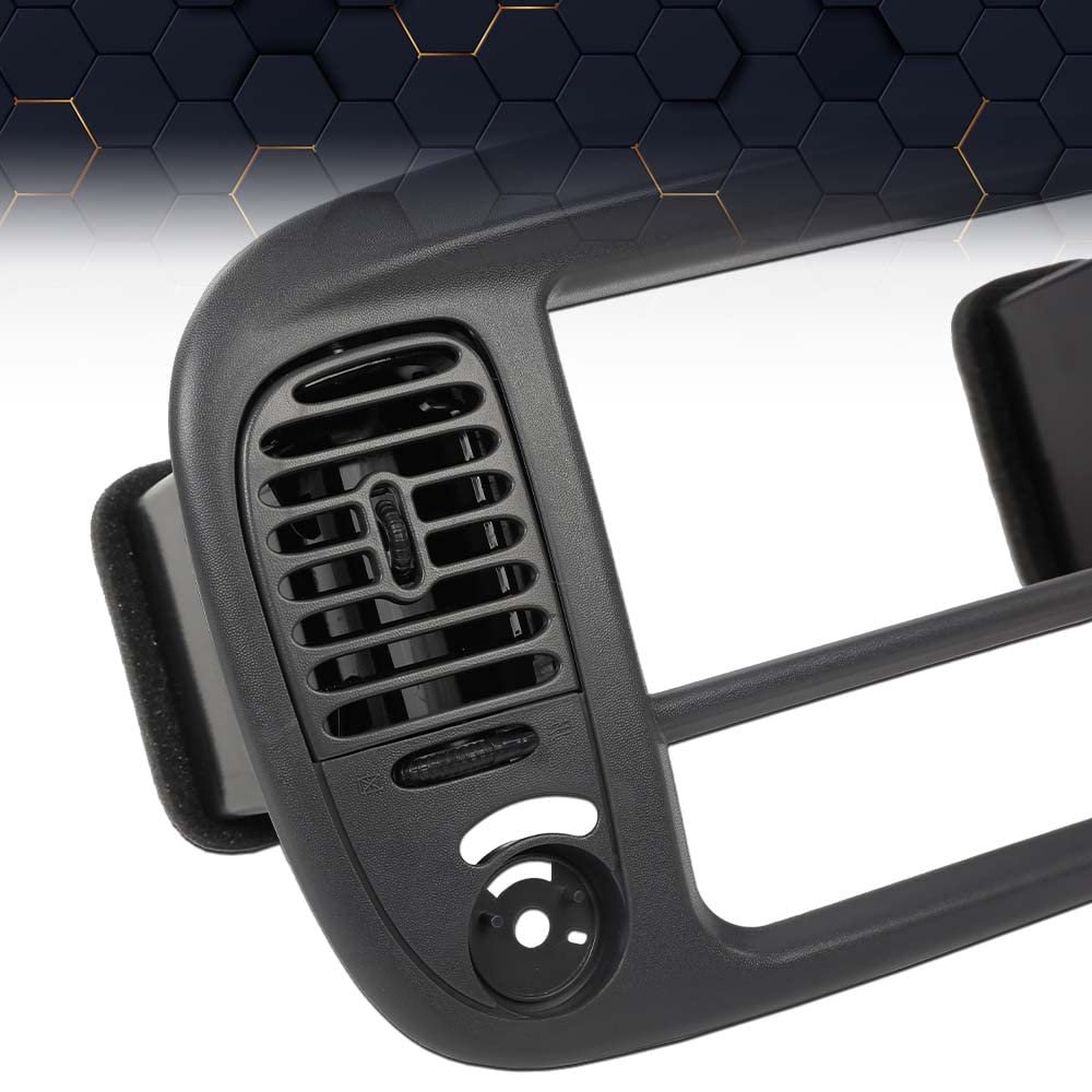 Center Dash Panel Bezel For 2000 2001 2002 2003 Ford F150 2000-2002 Expedition Grey