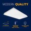 Kastlite Clear Acrylic Prismatic Lighting Panel Custom Sizing 100 Thick Ceiling Replacement Fluorescent Light Covers For