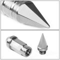 Auto Dynasty J2 Engineering 7075-t6 Compatible Withged Aluminum M12x1 5 20pcs 80mm Tall Spiky Cap Lug Nut Set W Adapter Silver