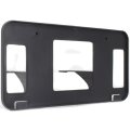 Front Bumper License Plate Bracket For Ford F 150 1999 2003 Matte Black Fo1068120 Xl3z17a385aa 