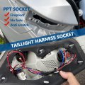 Performance Exterior Rear Tail Light Lamp Wiring Harness Repair Kit For Hyundai Replacement 92450-3q000 Sonata 2011-2014