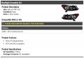 Headlight Assembly Set Of 2 Compatible With 2008-2012 Honda Accord Sedan