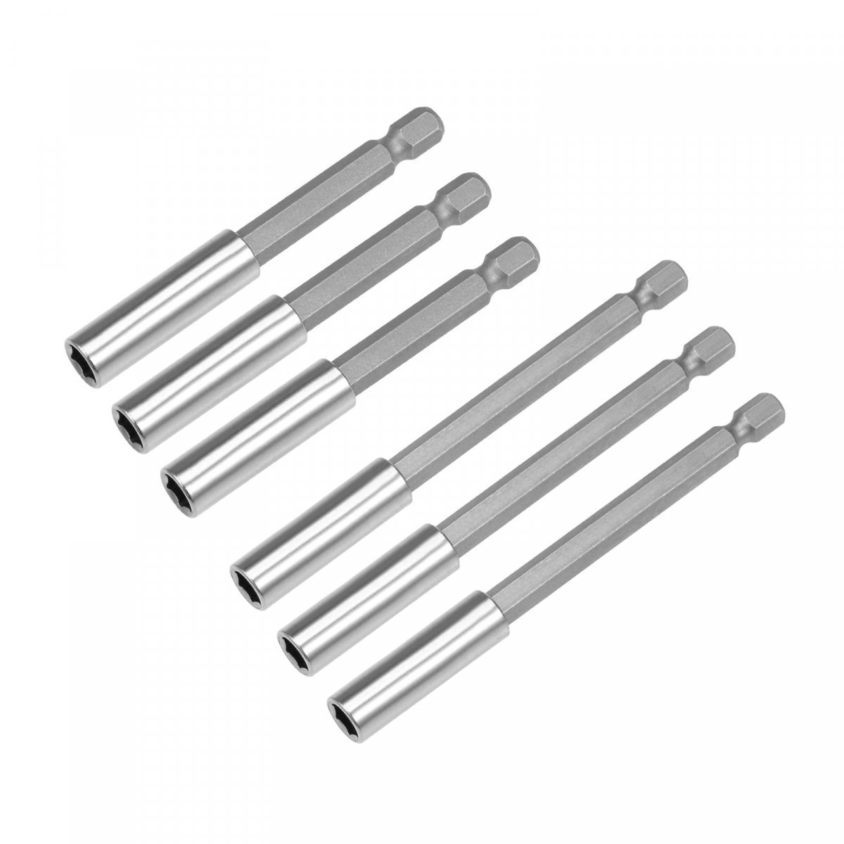 Uxcell 1 4 Inch Hex Shank By 3 Magnetic Bit Holder Extension Quick Release Screwdriver Drill Power Tool 6pcs