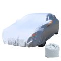 Nunet Sedan Hatchback Car Cover Waterproof All Weather Outdoor Full Exterior Covers For Automobiles Wind Hail Sun Uv Protection 