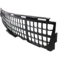 Front Bumper Cover Grille For Chevy Cruze 2011 2012 2013 2014 Plastic With Active Shutter Models And Square Pattern Mesh