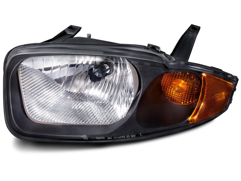 Headlightsdepot Headlight For 2003-2005 Chevy Cavalier Halogen Left Driver Side Headlamp Assembly