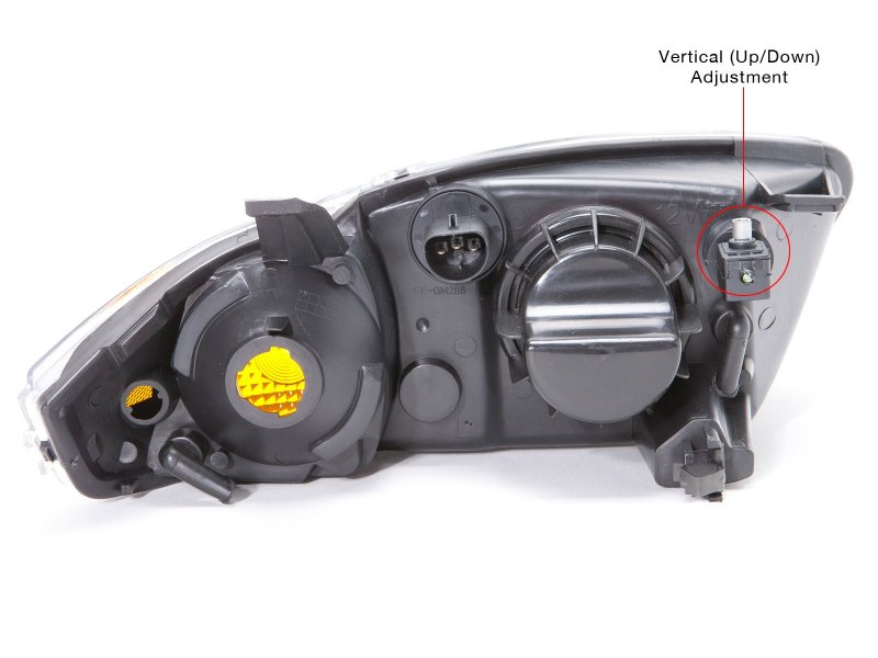 Headlightsdepot Headlight For 2003-2005 Chevy Cavalier Halogen Left Driver Side Headlamp Assembly
