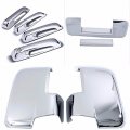 Uframe Chrome Door Handle Cover 4d No Passenger Keyhole Tailgate Mirror With Turn Signal Not Fit Towing Combo Kit For 2009-2012 