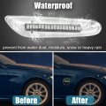 X Autohaux Pair Full Led Front Fender Side Marker Turn Signal Lights Assembly Yellow Light For Bmw E46 E60 E82 E83 E88 E90 E91