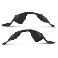 Fender Liner Front Driver And Passenger Side 2pcs For Honda Accord 2018-2021 Black 74150tvaa00 74100tvaa00 Ho1248180 Ho1249180 