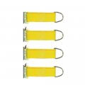 4 E-track Rope Tie-offs Cargo Tie-downs Truck Accessories With Etrack Spring Fitting Attachments For Load Tiedown In Pickups 