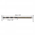Uxcell Reduced Shank Twist Drill Bits 3 2mm High Speed Steel 41 With 3 2mm 10 Pcs For Stainless Alloy Metal Plastic Wood
