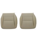 Driver Passenger Bottom Perforated Leather Seat Covers Tan For Acura Tl 2005 2006 2007 2008 