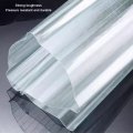Clear Roofing Panel Corrugated Sheets 2 2mm Thick Frp Daylighting Panels Building Roof Cladding Uv Protection Transparent