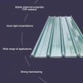 Clear Roofing Panel Corrugated Sheets 2 2mm Thick Frp Daylighting Panels Building Roof Cladding Uv Protection Transparent