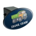 Graphics More Truck Yeah Funny Humor Oval Tow Trailer Hitch Cover Plug Insert