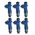 Set 6 550cc Fuel Injectors For Infiniti G37 Nissan Gt-r 16600jf00a 14002an001