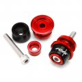 Mowok For Yamaha R6 Yzf-r6 Yzfr6 Motorcycle Accessories Cnc Aluminum 6mm Swingarm Spools Sliders Swing Arm Stand Screws Gold